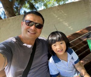 Ed_and_his_son_aged_X
