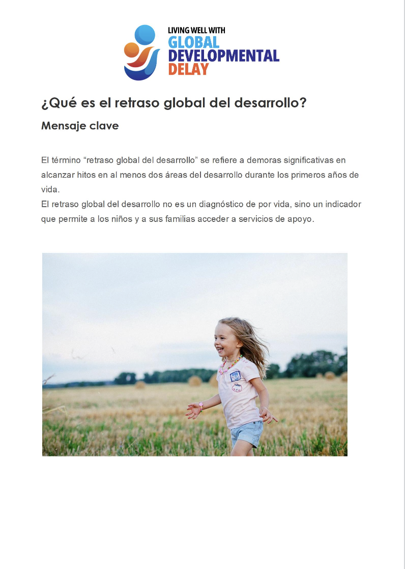 What Is Global Developmental Delay Spanish